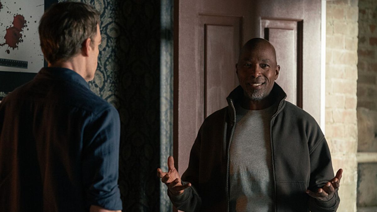 Blessing pays Dexter a visit