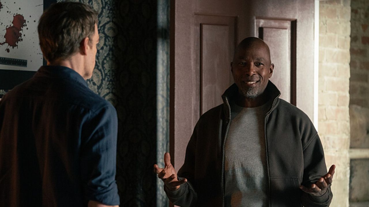Blessing pays Dexter a visit