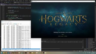 Screenshots of Denuvo implementation in Hogwarts Legacy