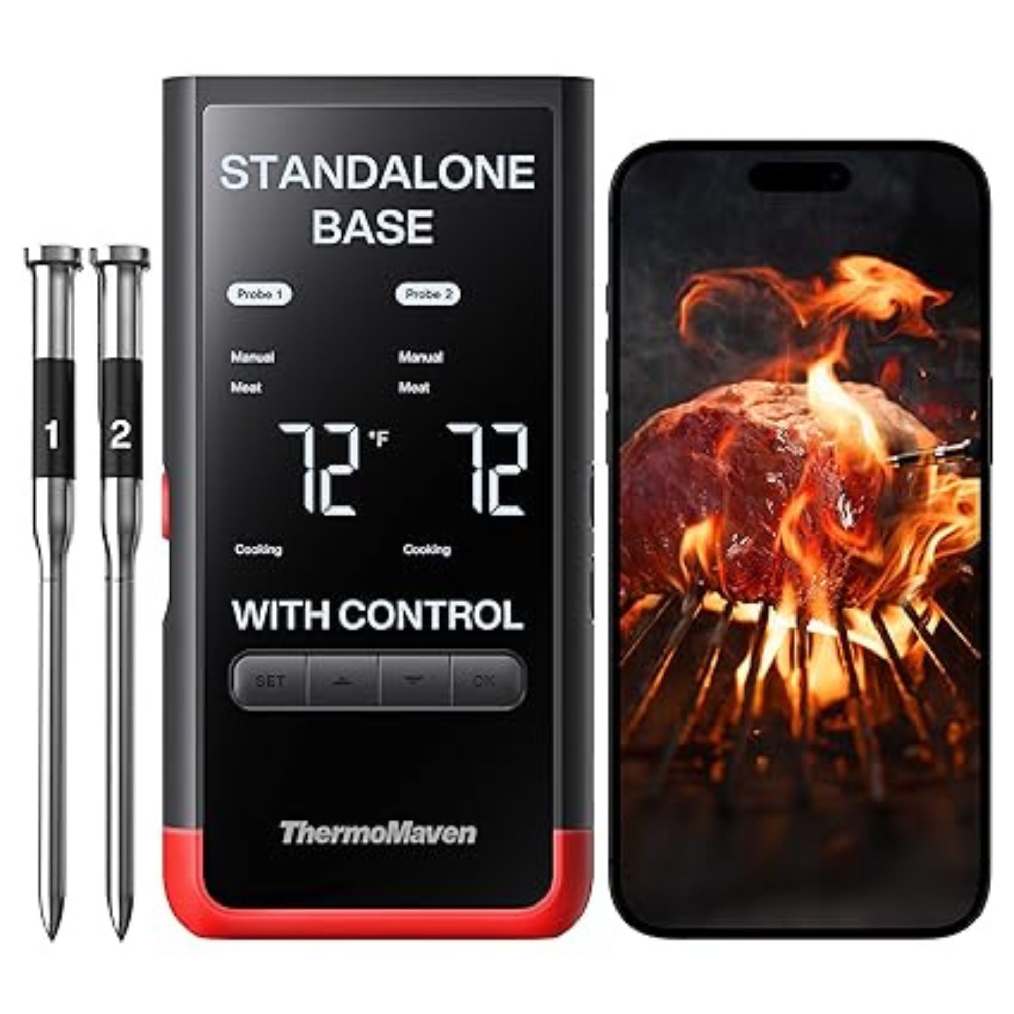ThermoMaven Smart Bluetooth Wireless Meat Thermometer