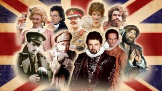 The cast of Blackadder over the years