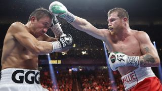 Canelo and GGG trade punches in their trilogy fight
