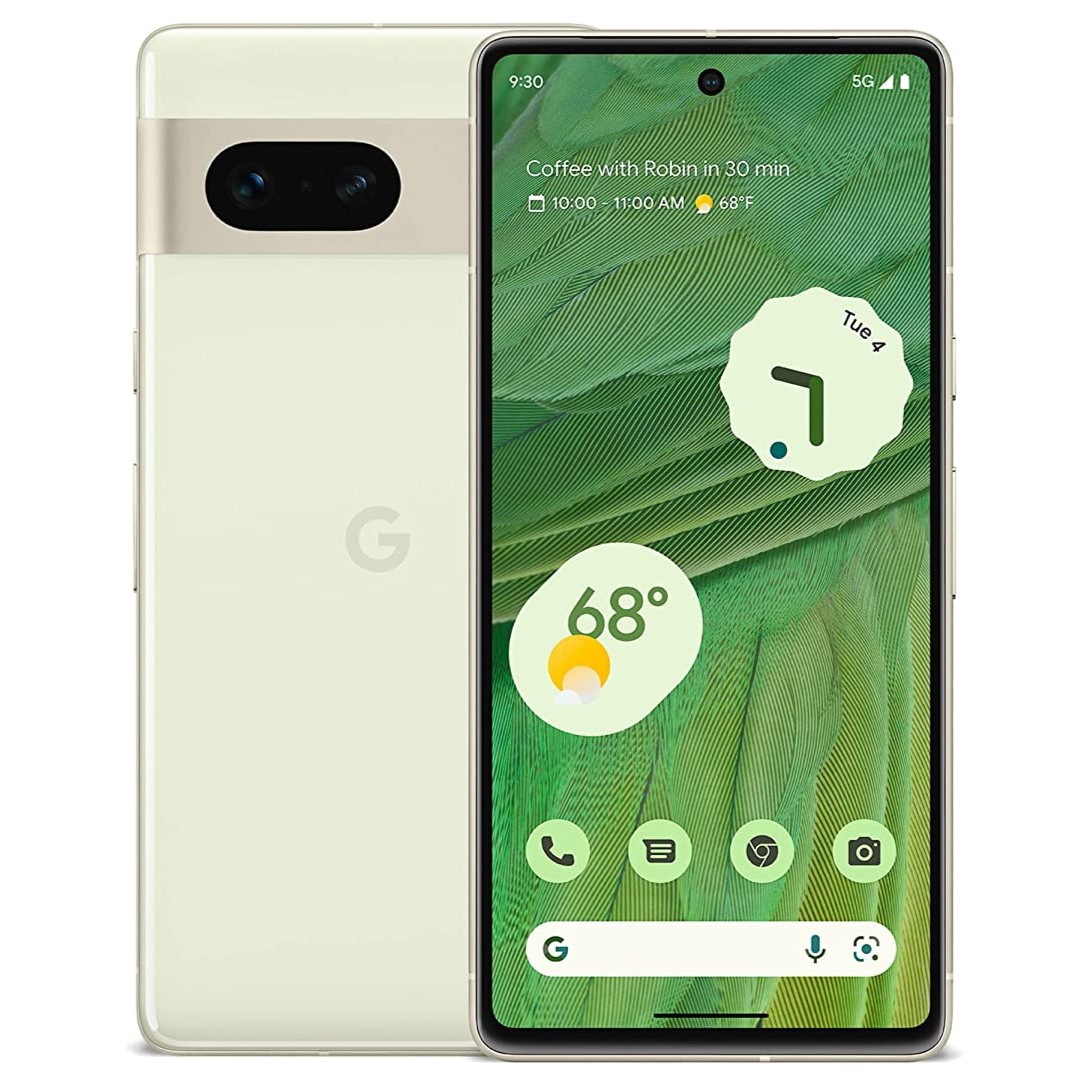 Google Pixel 7 في Lemongrass