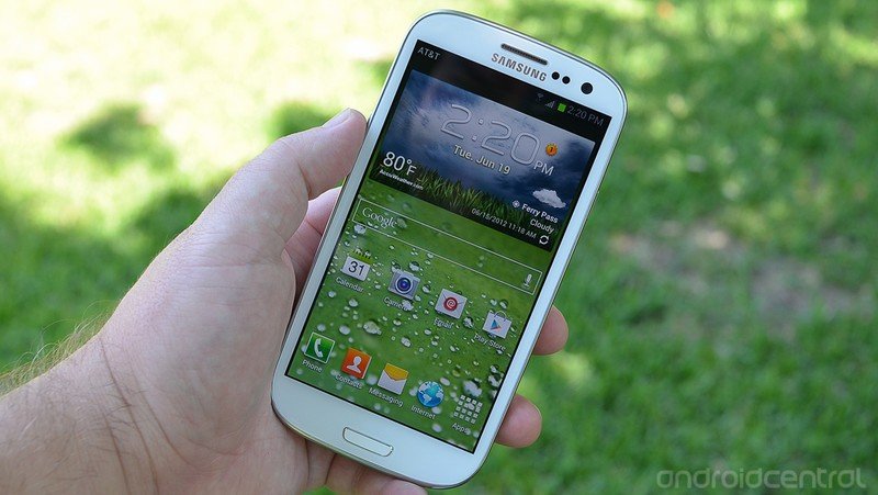 AT&amp;T Samsung Galaxy S III.