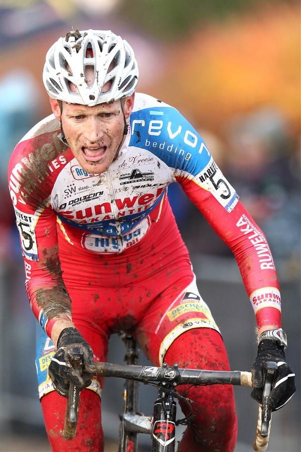 Klaas Vantornout gutted out a strong performance in Plzen