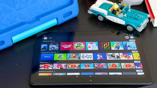 Amazon Fire HD 10 Kids review: out of case