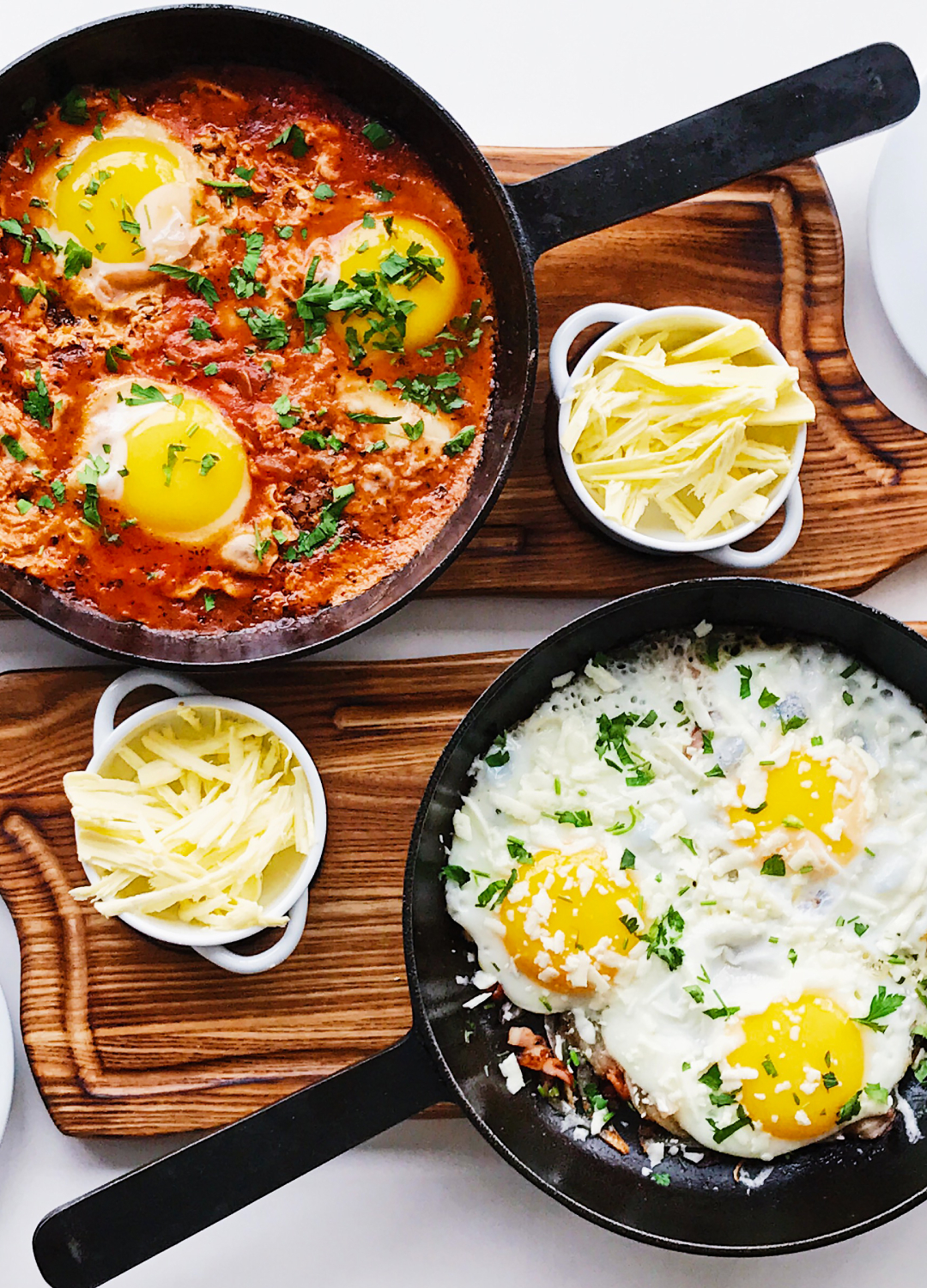 Baked eggs