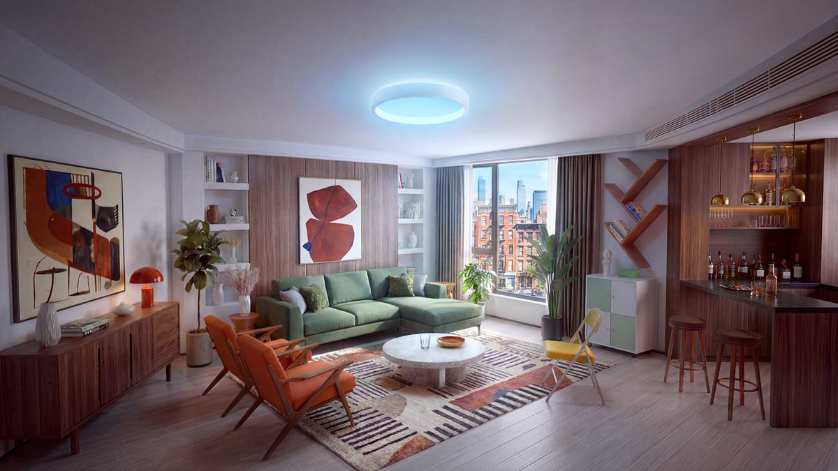 Govee Sky Ceiling Light installed in room