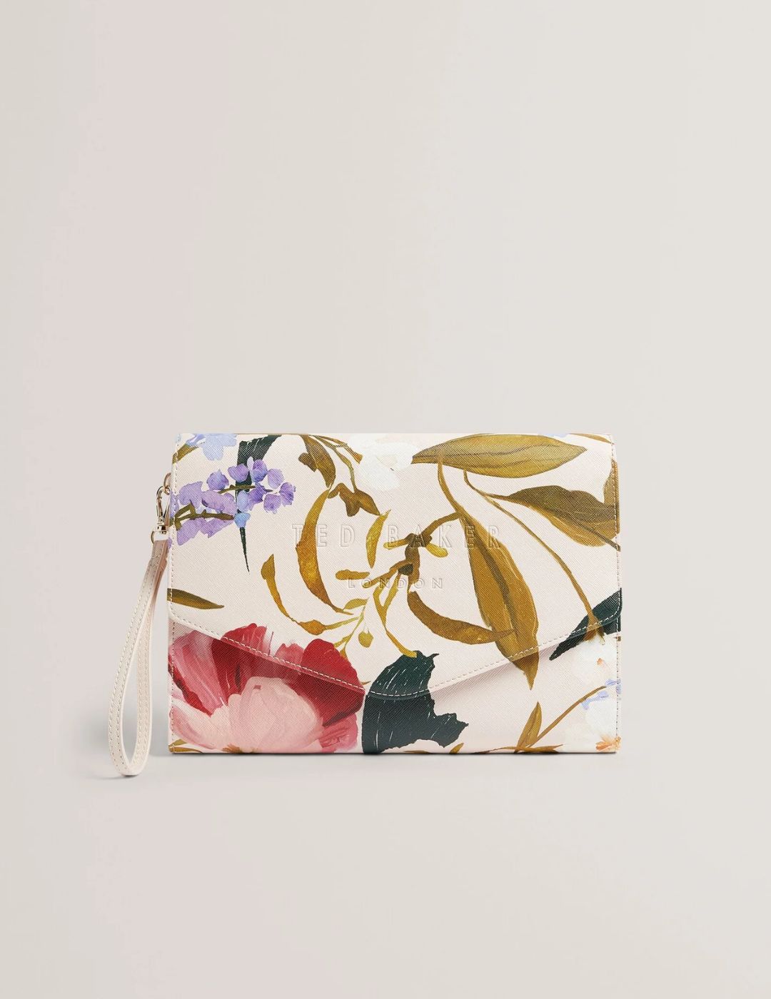 Image of floral clutch bag