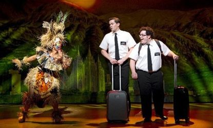 Broadway's newest original musical "The Book of Mormon" debuts the Great White Way.