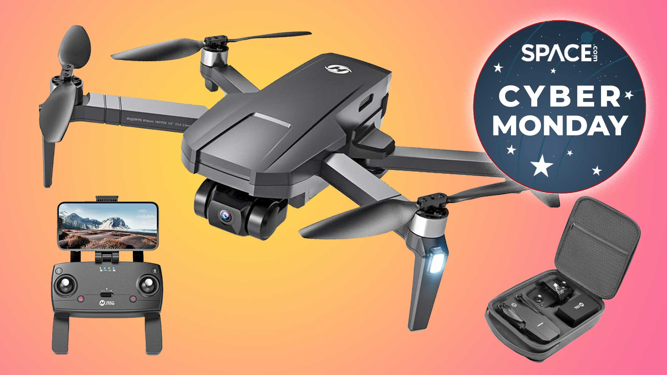 Holy stone hs720e 4k on sale eis drone specs