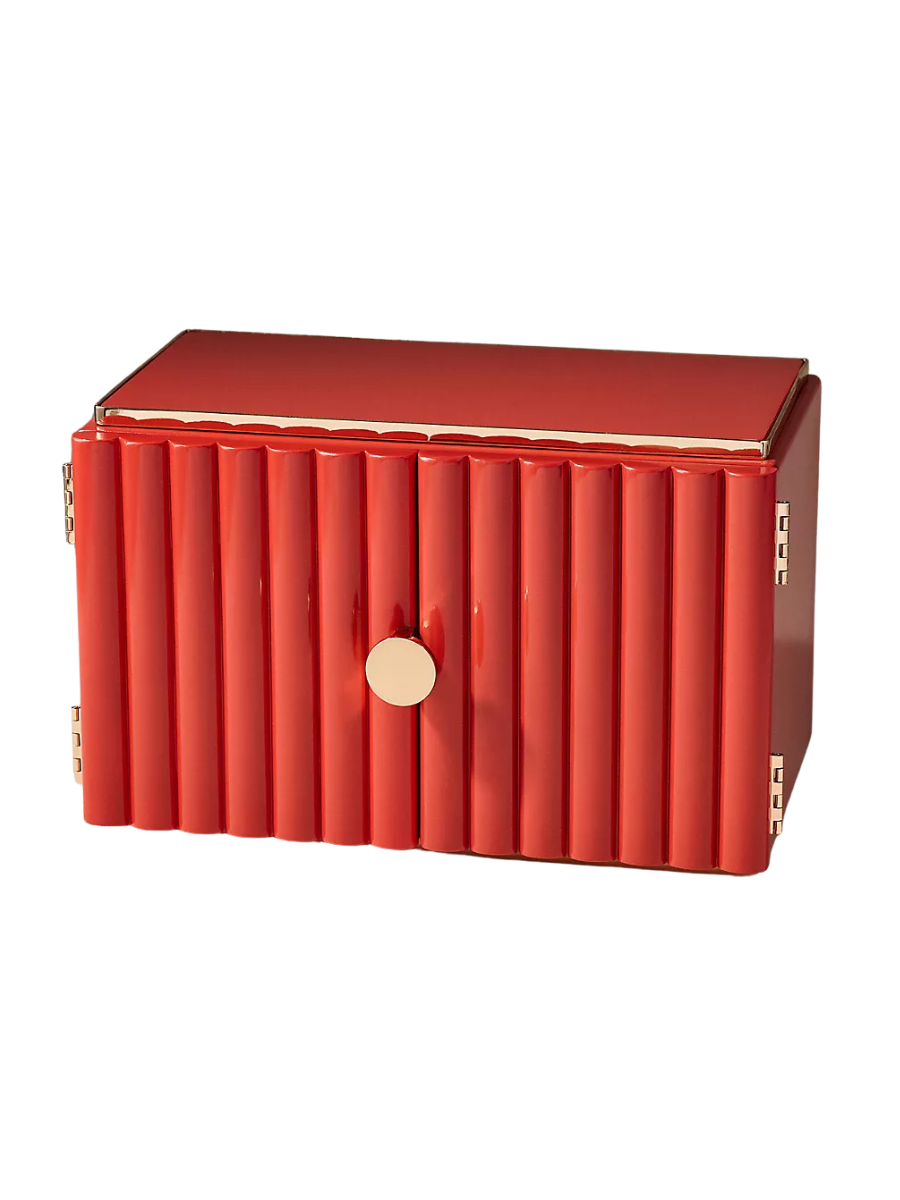 Juneau Lacquered Wood Jewellery Box