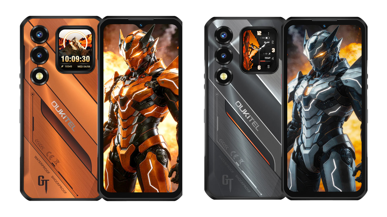 Oukitel WP66 Orange and Black