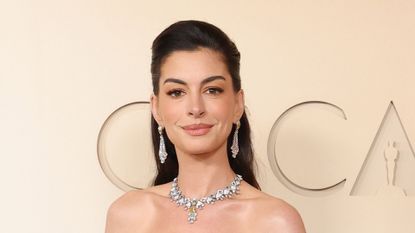 Anne Hathaway attends the 98th Oscars at Dolby Theatre on March 15, 2026 in Hollywood, California