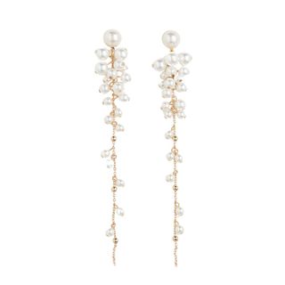 H&M Long beaded earrings