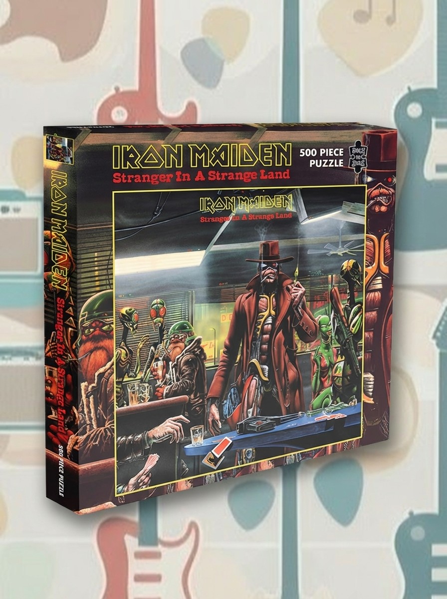 Rocksaws Iron Maiden Stranger in A Strange Land 500 Piece Jigsaw Puzzle