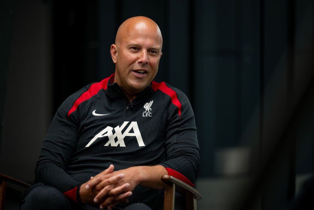 Arne Slot new first team manager of Liverpool Football Club at AXA Training Centre on June 19, 2024 in Kirkby, England.