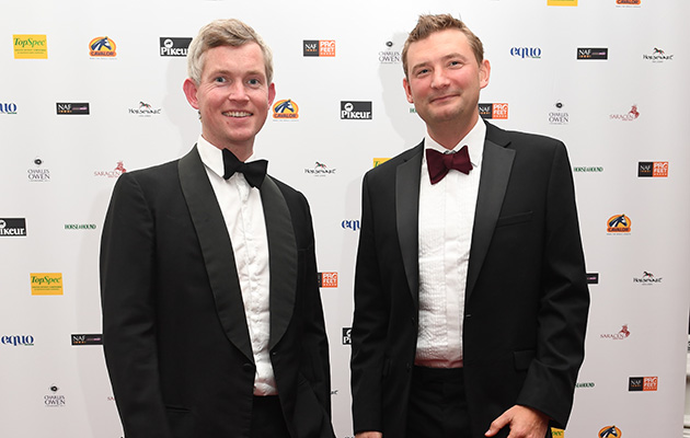 Topspec Vet of the Year nominee Spike Milligan (right) with Dr Ian Beamish