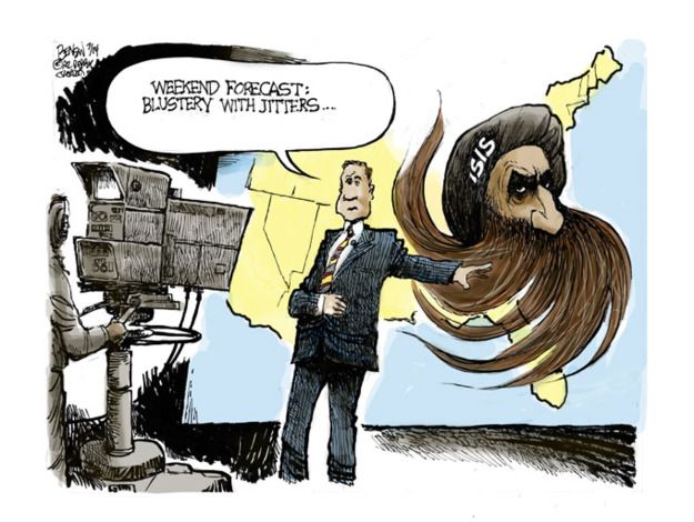 Political cartoon Iraq ISIS