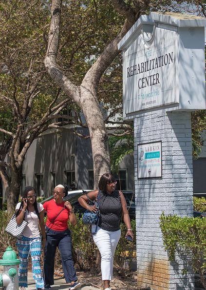 The rehabilitation center in Hollywood, Florida.