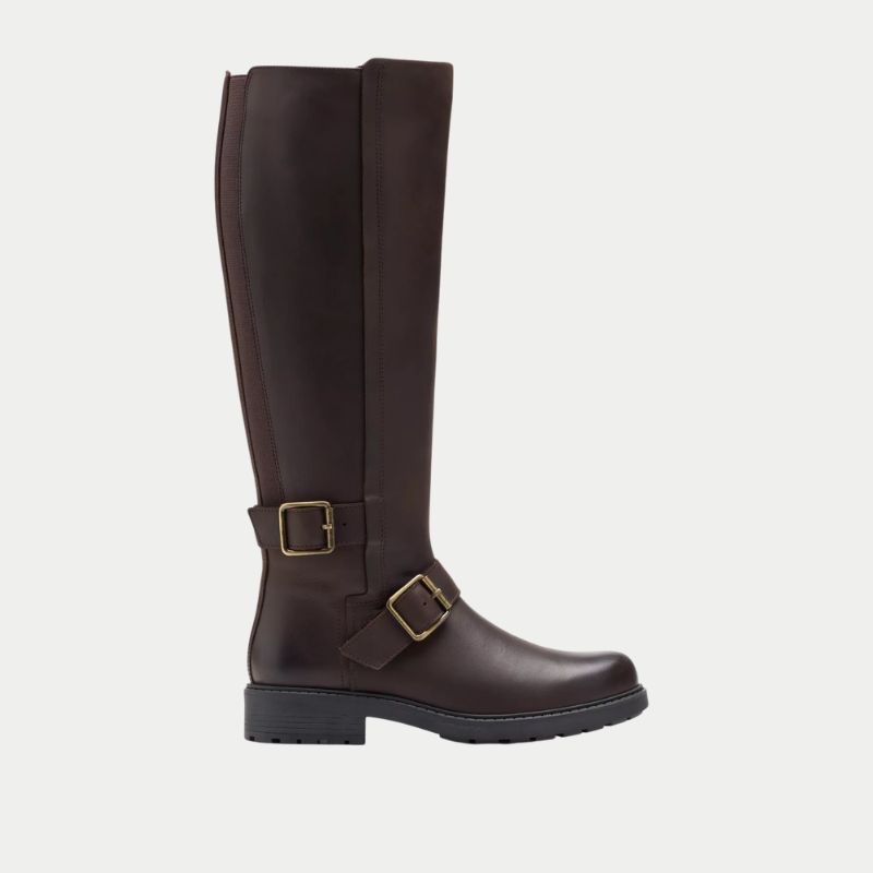 Image of brown leather boots
