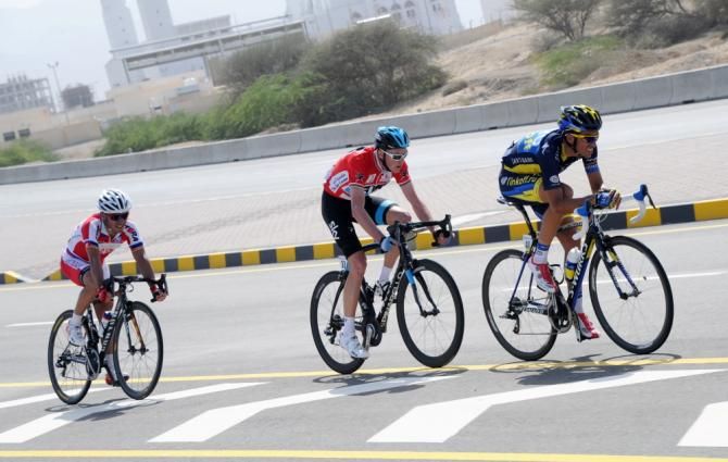 Froome marks Contador on his attack