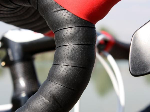 Details, details &ndash; Specialized's grippy bar tape feels secure in your hands even when wet and is a perfect choice for 'cross