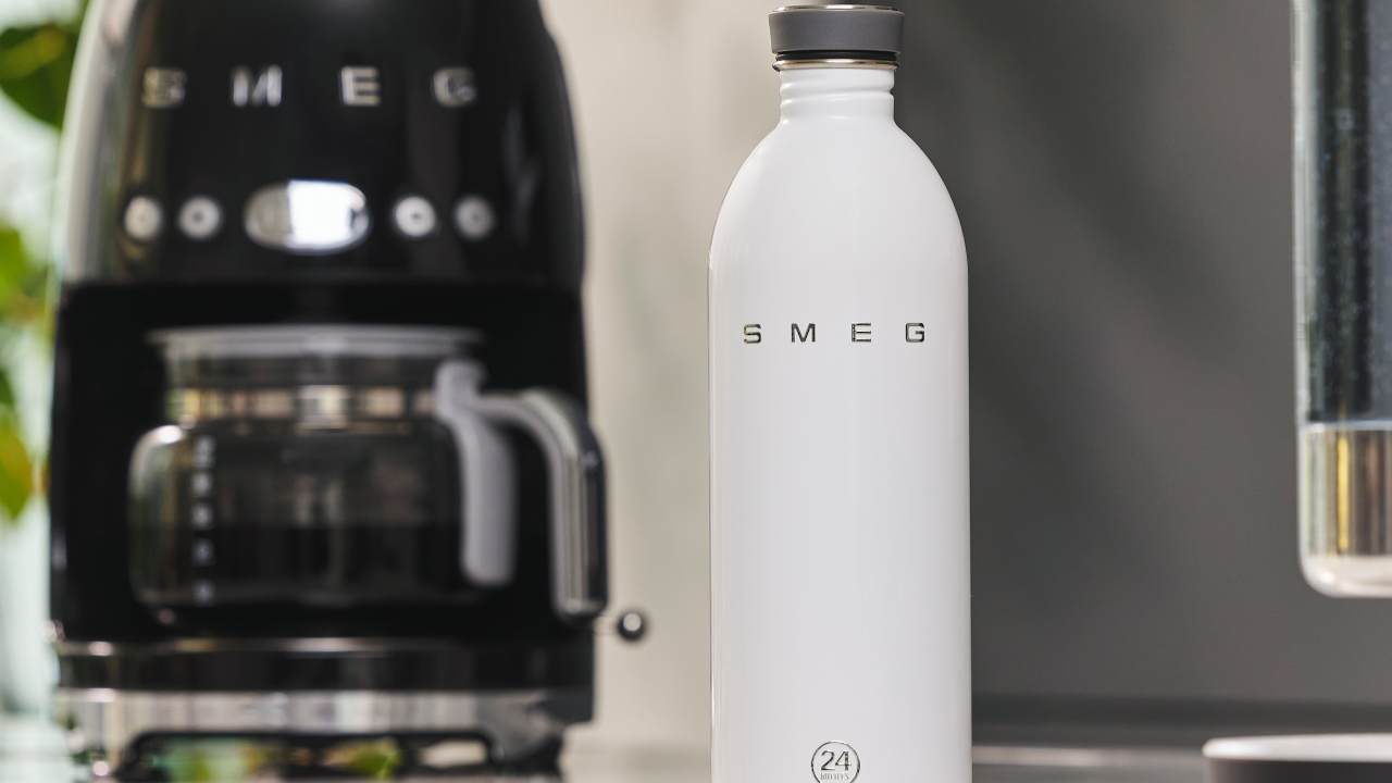 Smeg teams up with 24Bottles on stylish, eco-conscious water bottles