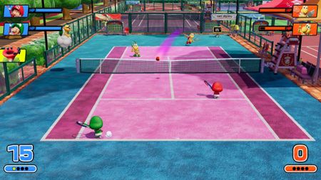 Mario Tennis Fever screenshots