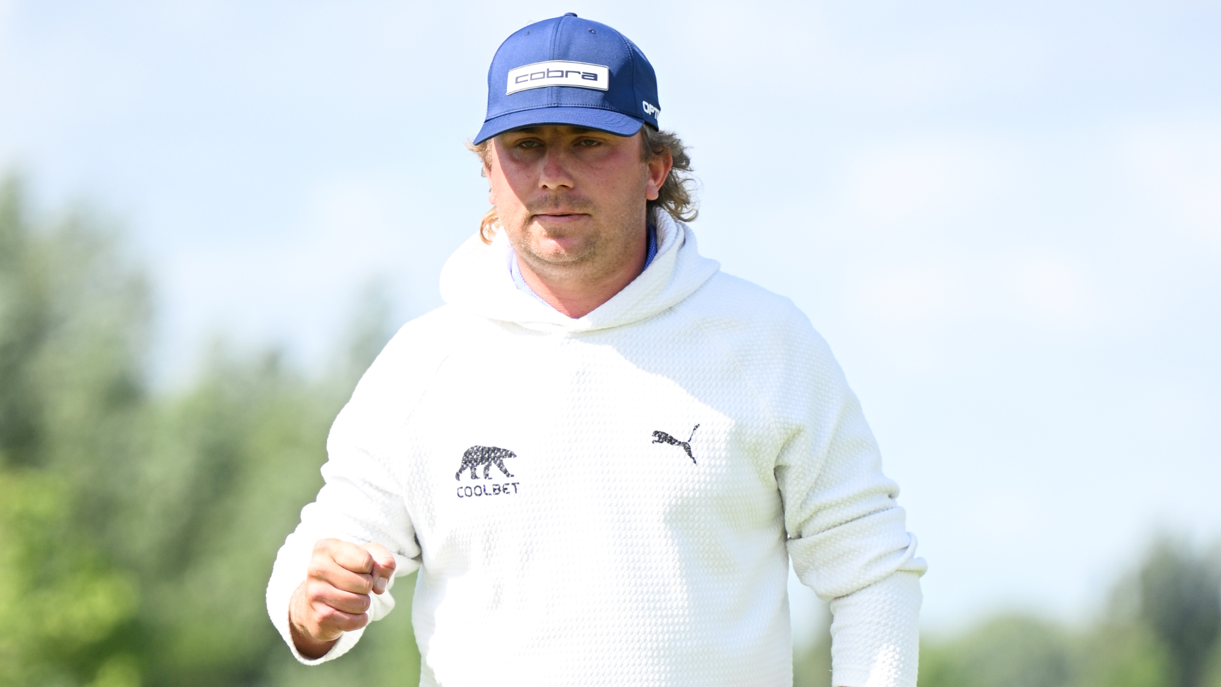 Oliver Lindell during the KLM Open
