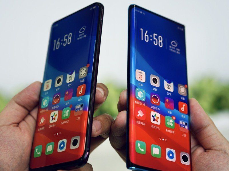 OPPO Waterfall Screen