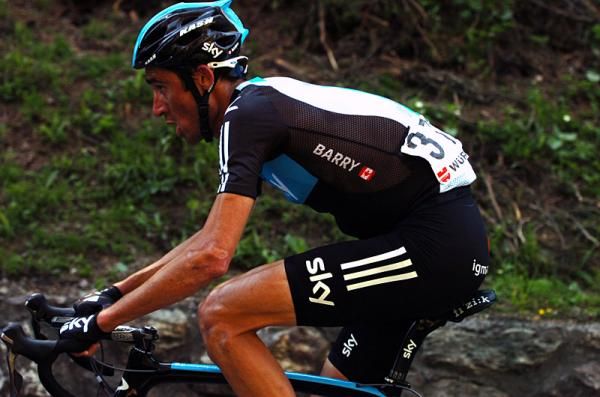 Canada's Michael Barry (Sky) in action during the 2012 Tour de Suisse.