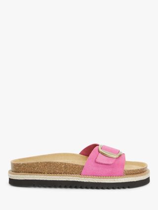 And/Or Pink Slider sandals