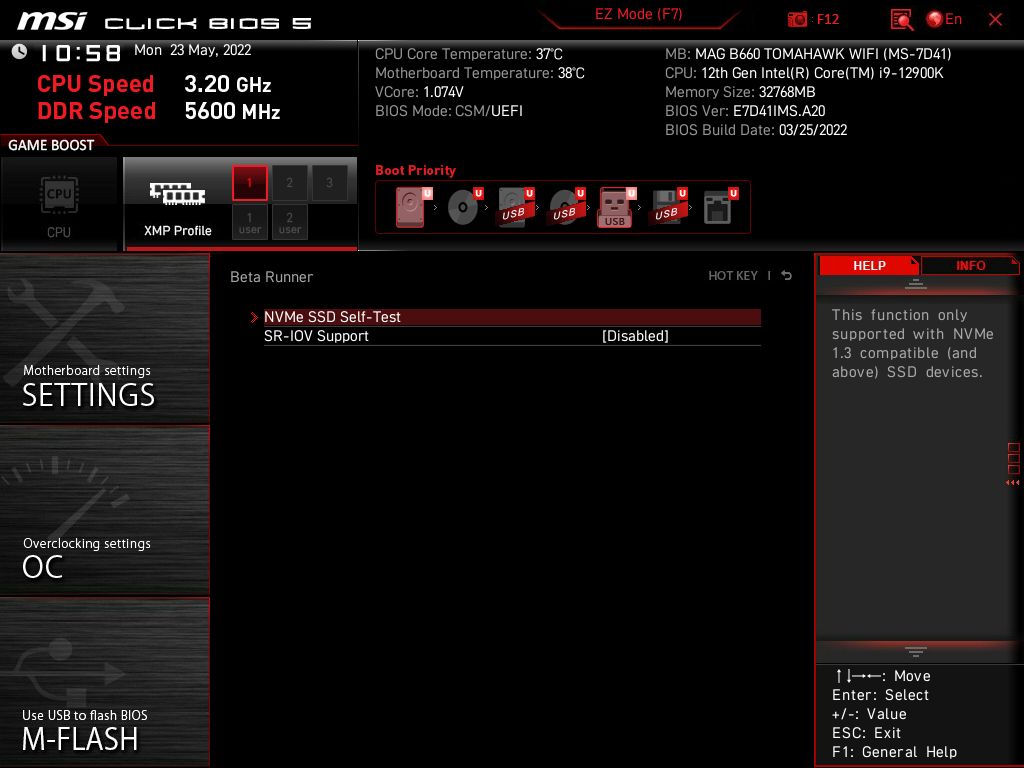 MSI MAG B660 Tomahawk WIFI