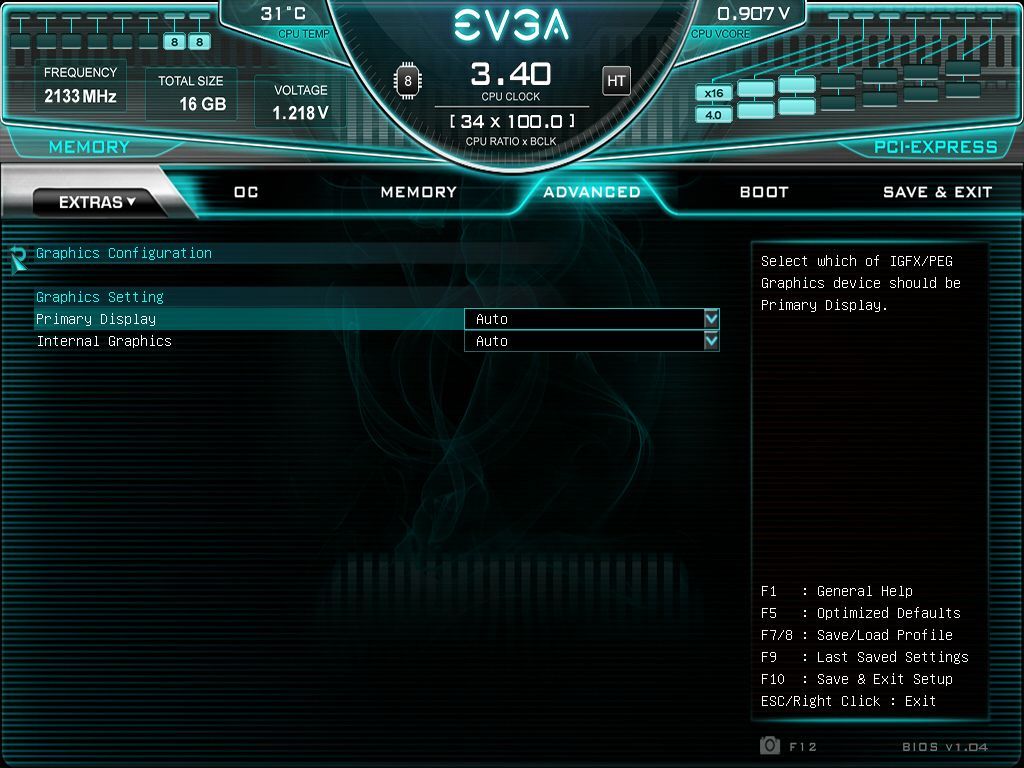 EVGA Z590 Dark - BIOS