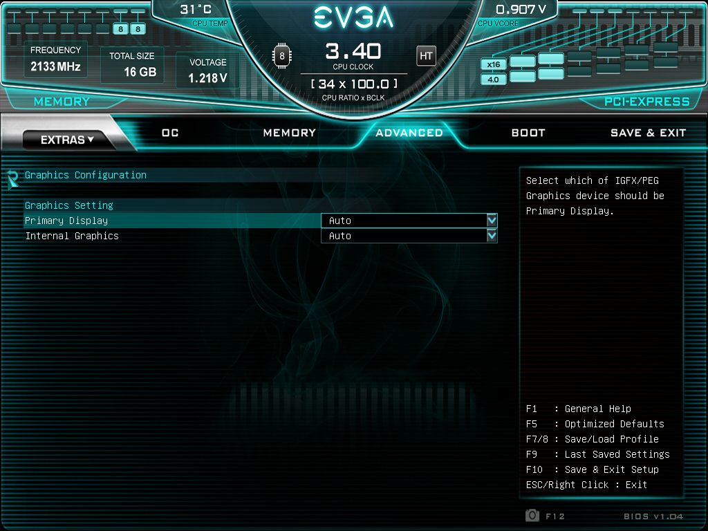 EVGA Z590 Dark - BIOS