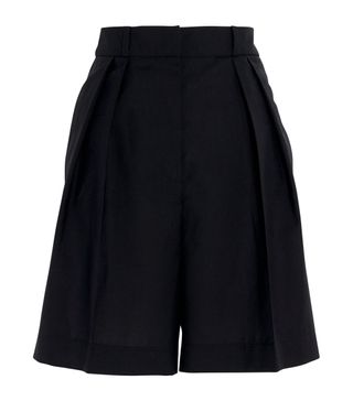 Womens Róhe Black Wide-Leg Tailored Shorts | Harrods Uk