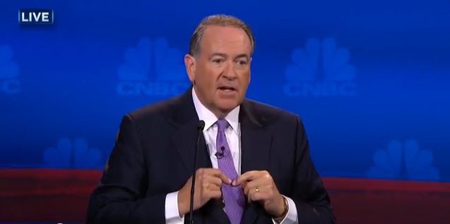 Mike Huckabee says he 'loves' Donald Trump and his line of ties | The Week