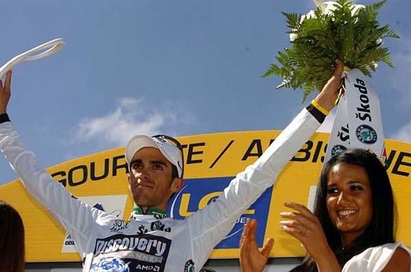 Contador is the best young rider and will likely stay atop until Sunday. His overall victory changes were slightly diminished, however.
