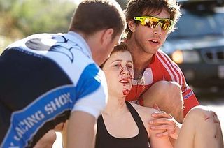 Downhill World Champion Rachel Atherton was injured
