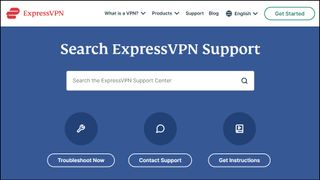The ExpressVPN Support site