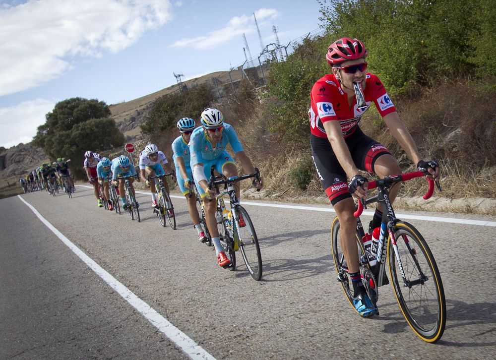Tom Dumoulin in action during stage 20.