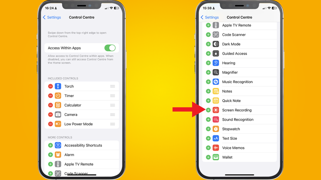 how-to-screen-record-on-an-iphone-techradar