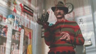 Freddy Kreuger in A Nightmare on Elm Street.