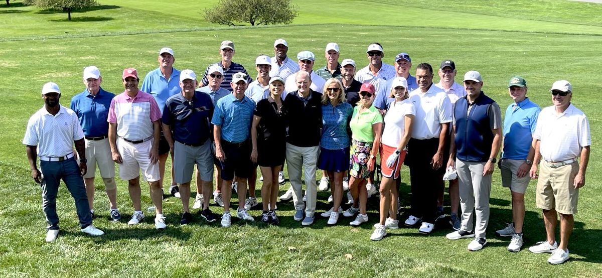 Participants during the Broadcasters Foundation of America&#039;s 2021 Celebrity Golf Tournament