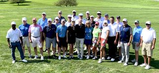 Participants during the Broadcasters Foundation of America's 2021 Celebrity Golf Tournament