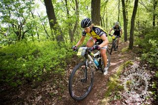 Stage 2: Rothrock Cooper’s Gap - Lindine and Carey win stage 2 in Tran-Sylvania Epic
