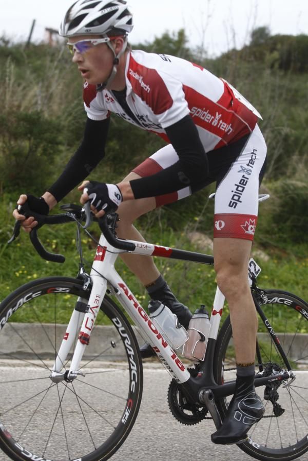Will Routley (Spidertech) was part of the day's main break.