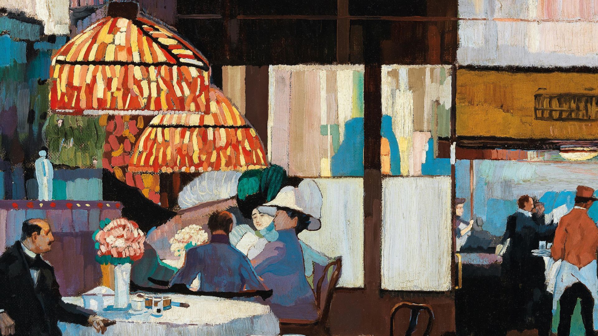 Interiéur de cafe by Josse Goossens
