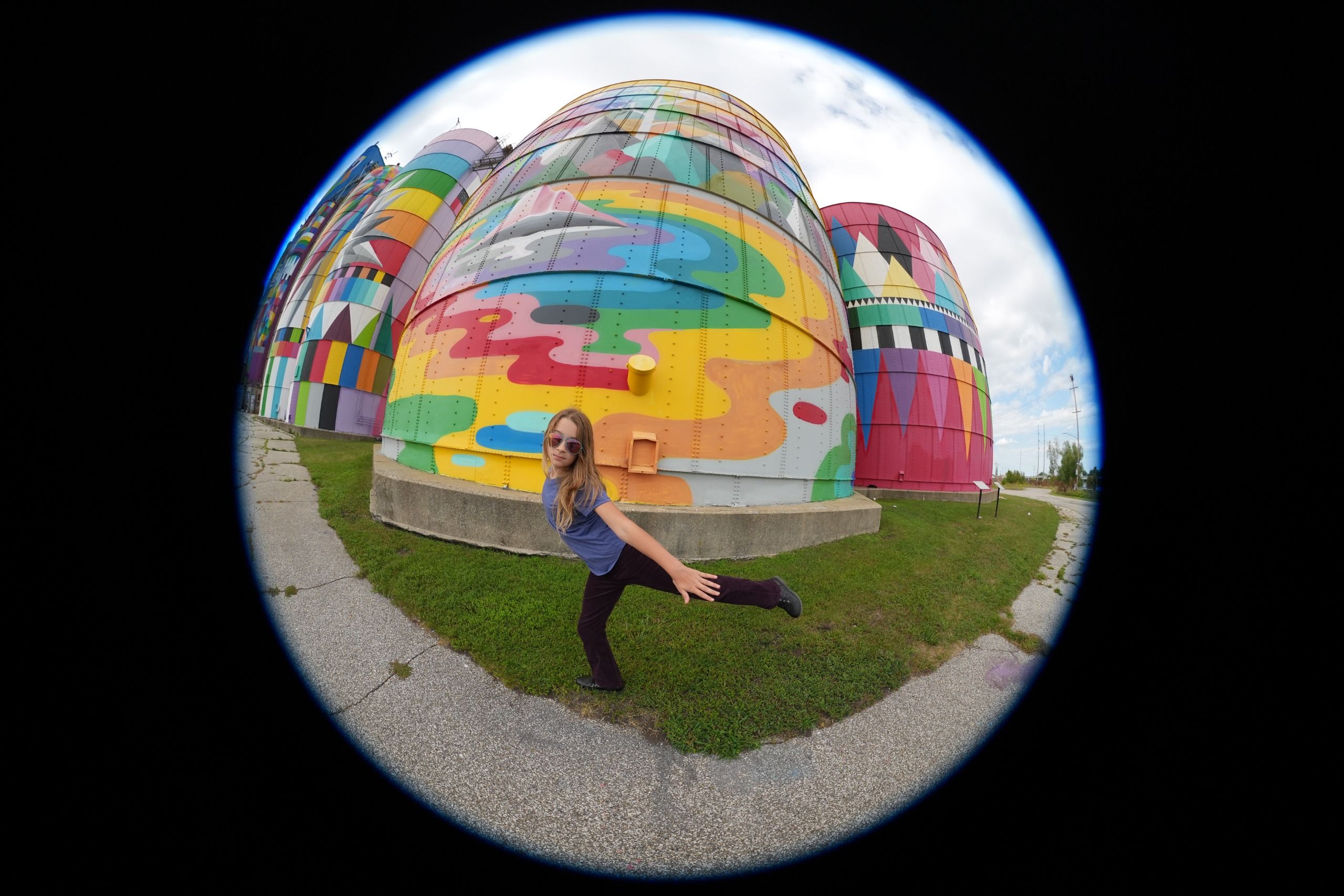 A sample image taken with the Sony FE 8-14mm f/3.5 Fisheye G and the Sony A7 V